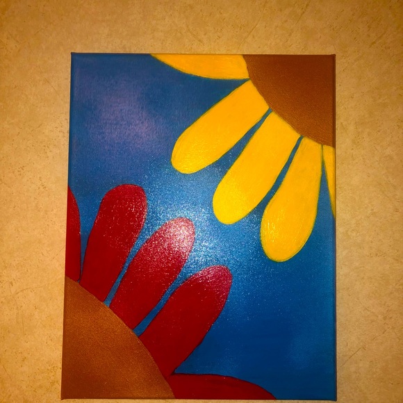 Handcrafted Daisy Painting - Picture 2 of 8